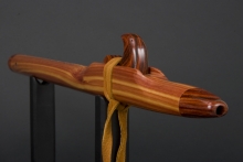 Eastern Red Cedar Native American Flute, Minor, Mid A-4, #E23E